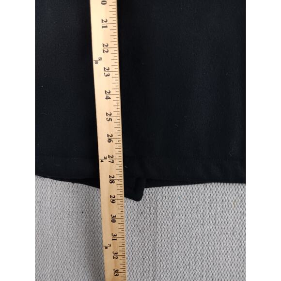 Navy Issue Pea Coat Womens 16 Short Dark Navy Wool Cropped Short Double Breasted - Picture 12 of 13